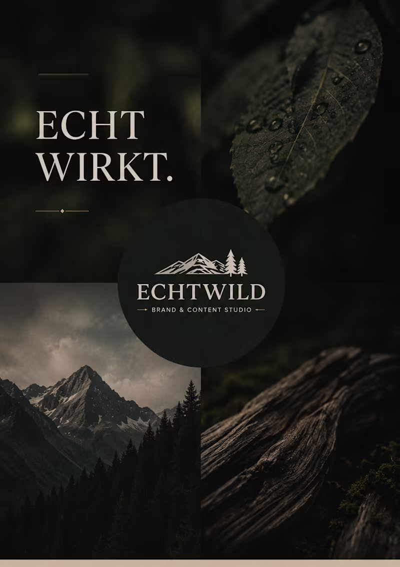Cover image for EchtWild – Nature-Inspired Brand Identity