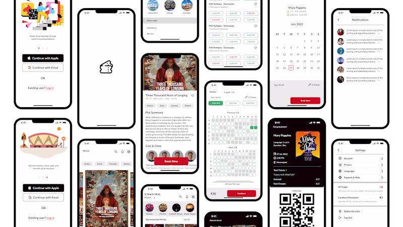 Cover image for e - teeqet, Concept App Design