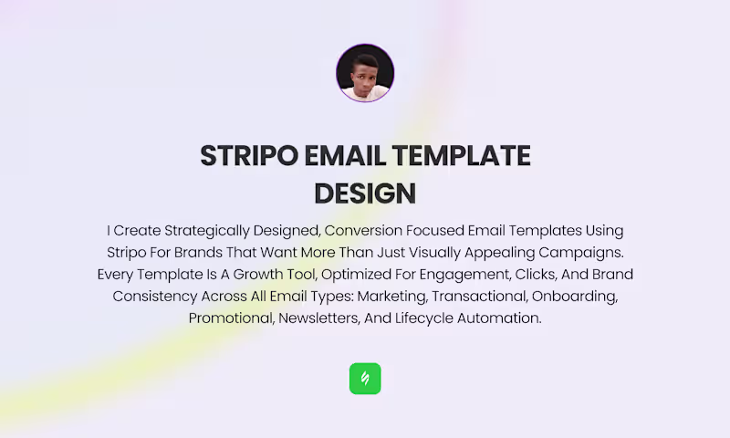 Cover image for Stripo Email Template Design