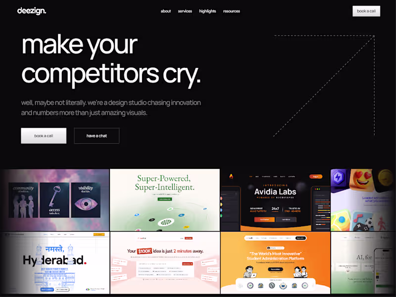 Cover image for Design a Landing Page that might make your competitors cry.