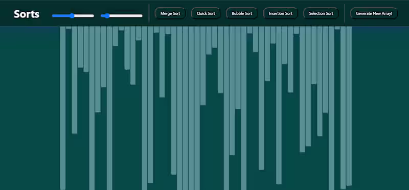 Cover image for Sorting Visualiser