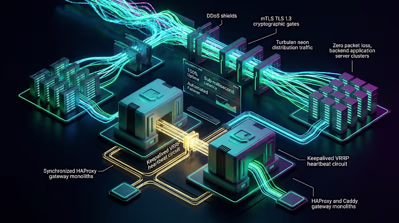 Cover image for High-Availability Ingress & Hardened Reverse Proxies: HAProxy & Caddy
