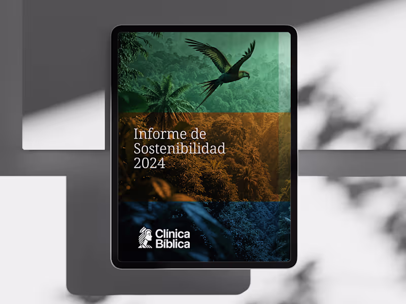Cover image for Corporate Sustainability Report Design