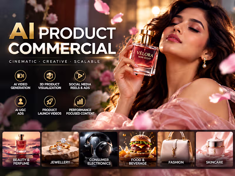 Cover image for 🎬 AI Product Commercial