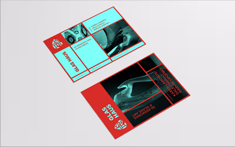 Cover image for Glas Haus