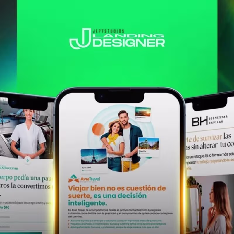 Cover image for Strategic Landing Page Design for Online Businesses
