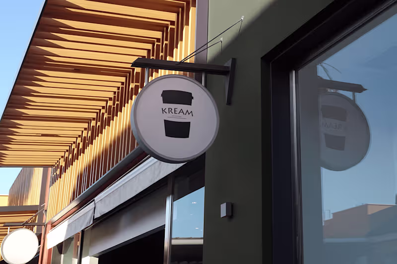 Cover image for Coffee Shop Poster & Logo Design. on Behance