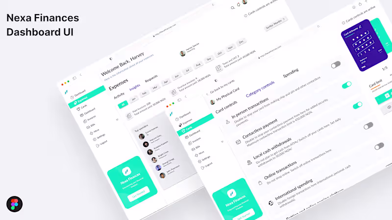 Cover image for Nexa Finance :: Behance