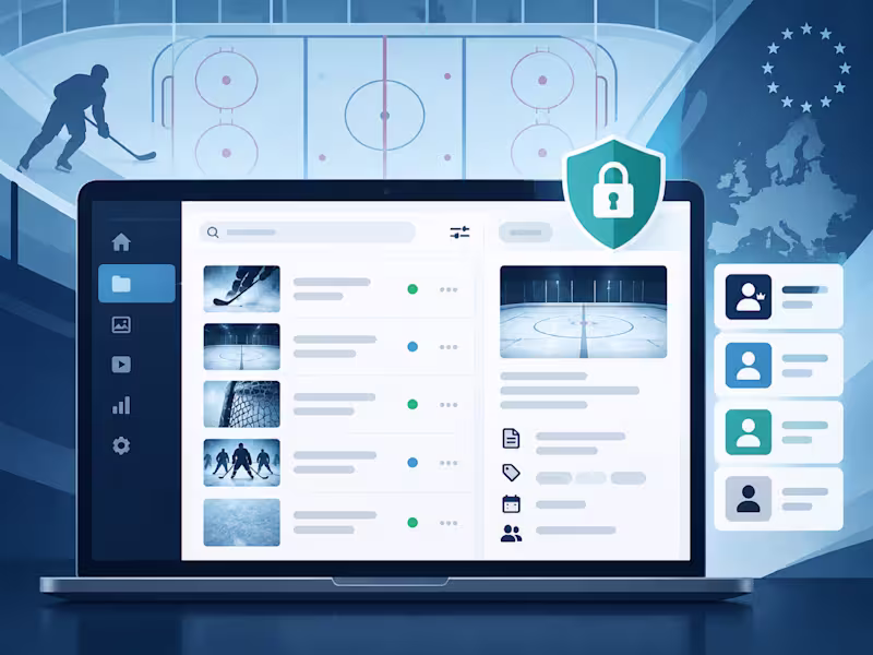 Cover image for Role-Based CMS for an EU Hockey Team