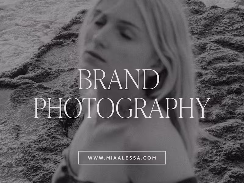 Cover image for Brand Photography Session