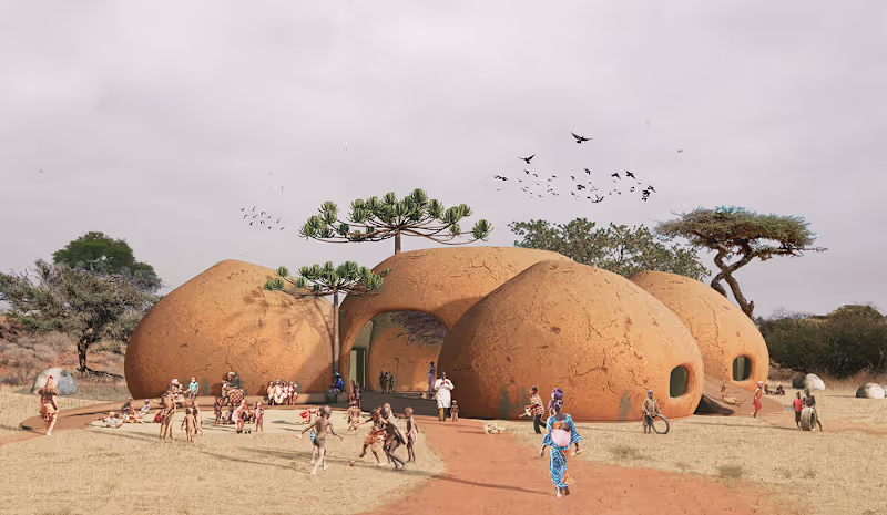 Cover image for Children’s House, Senegal :: Behance