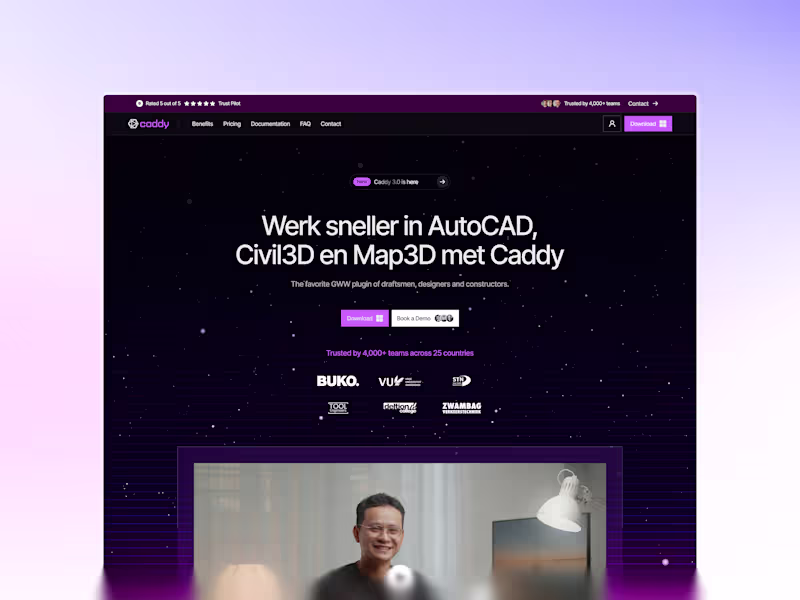 Cover image for Caddy Tools - Website Design and Framer Development