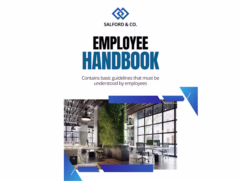 Cover image for Custom HR Policy & Procedure Manual – State & Federal Compliant