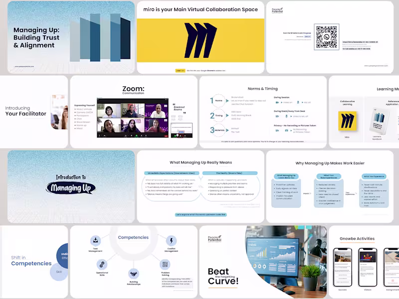Cover image for Corporate Training Deck Design —