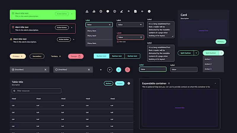 Cover image for Building a design system for AI/ML services at scale. 