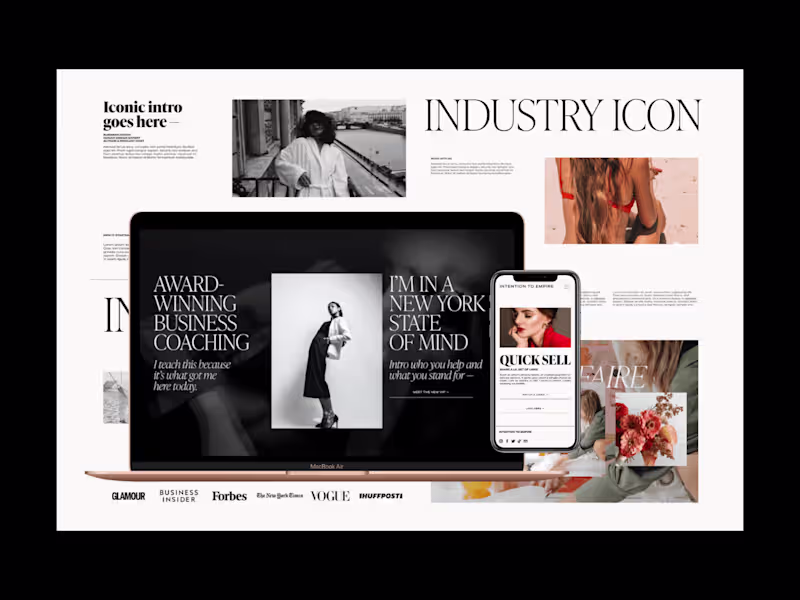 Cover image for Custom Squarespace Web Design