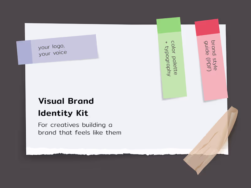 Cover image for Visual Brand Identity Kit