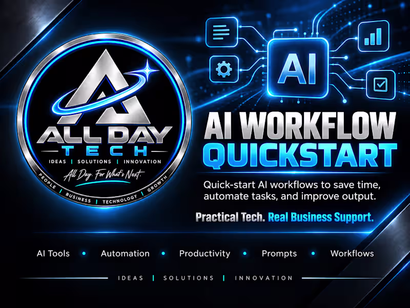 Cover image for AI Workflow QuickStart