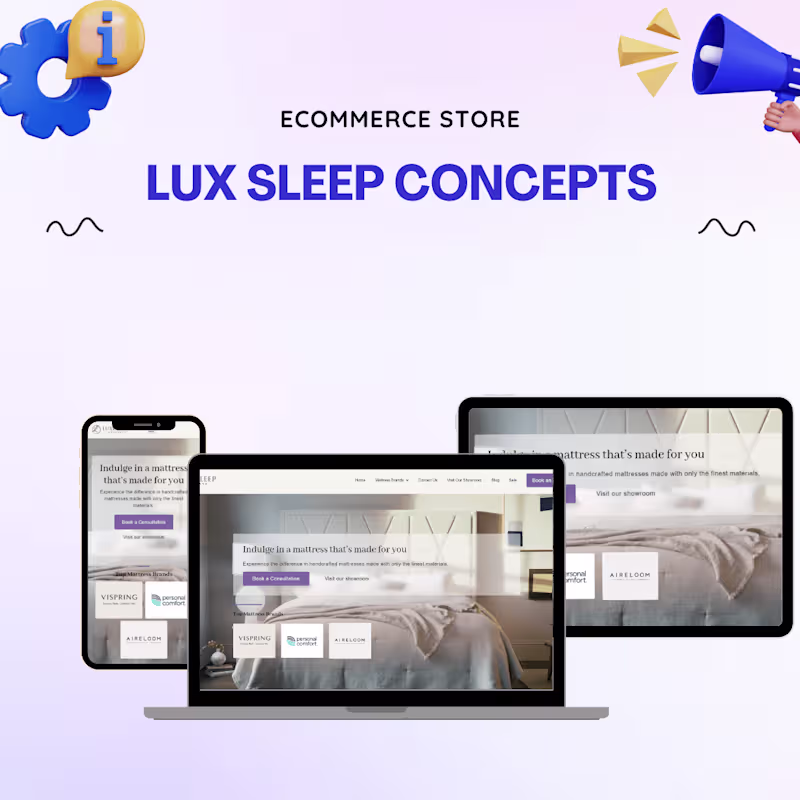 Cover image for Lux Sleep Concepts