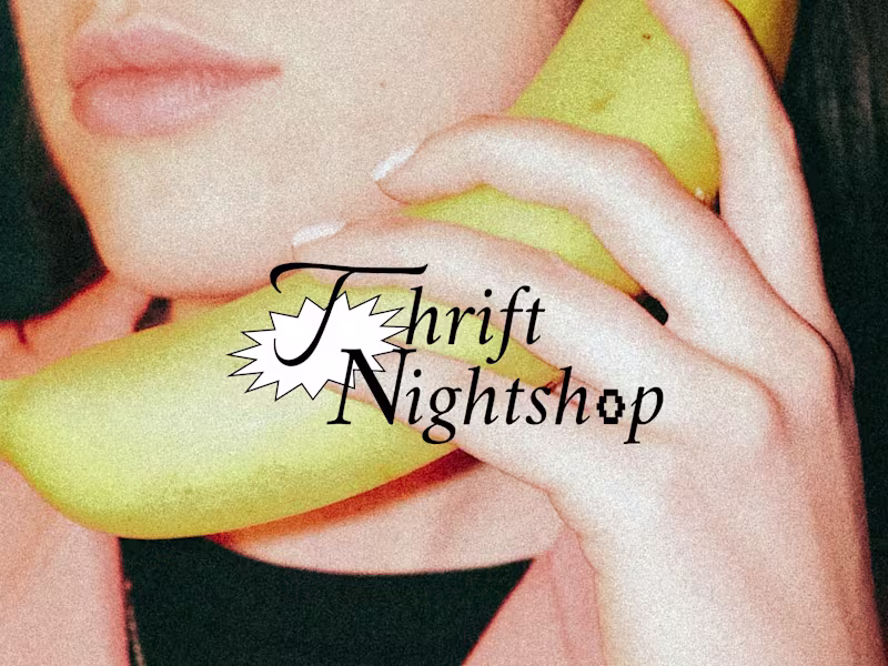 Cover image for Brand Identity| Thrift Nightshop ✹