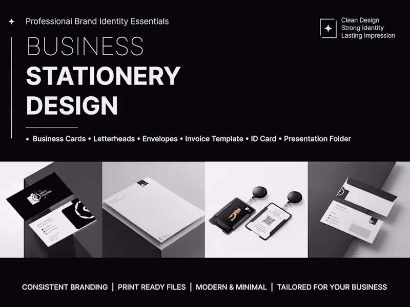 Cover image for Professional Business Stationery Design