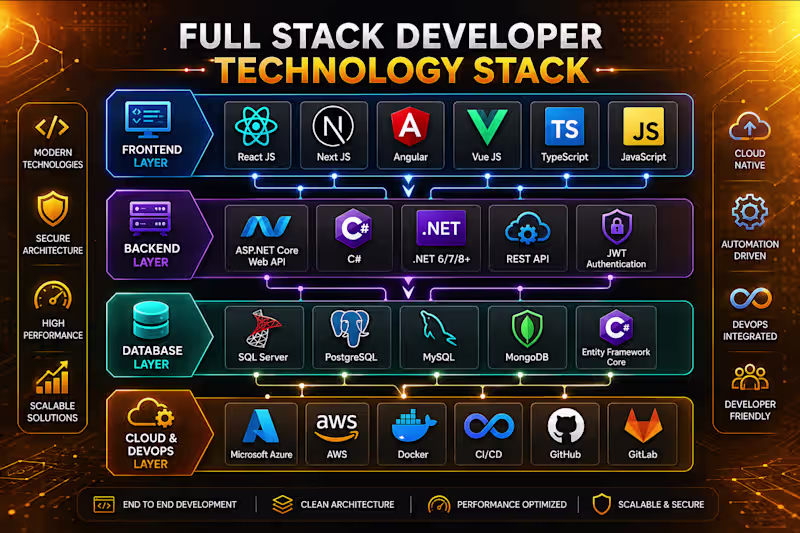 Cover image for Fullstack Responsive Web Apps | React | Angular | Vue | REST API
