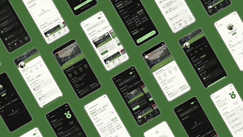 Cover image for TurfPro - Sports Venue Booking Mobile App