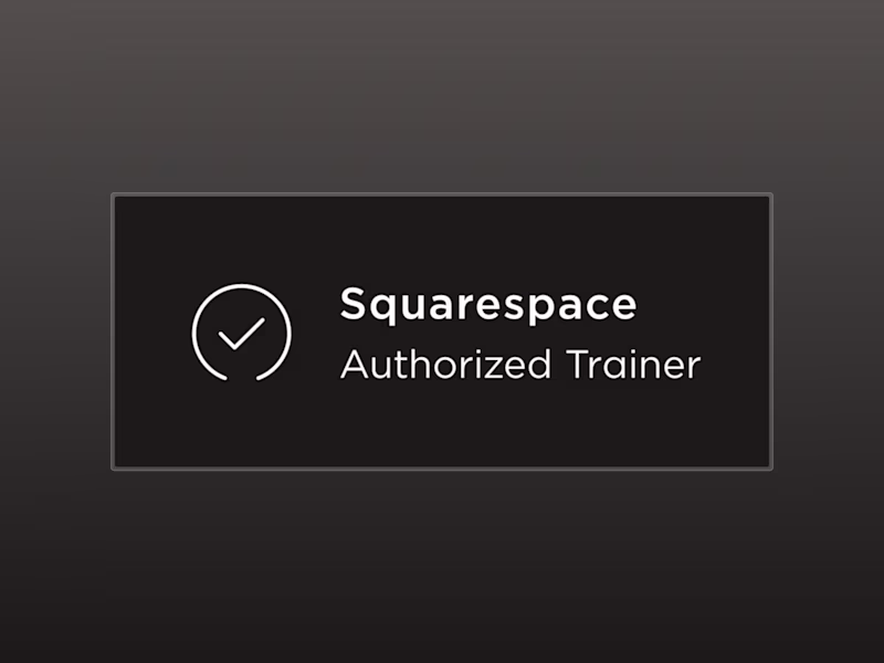Cover image for Squarespace Authorized Training