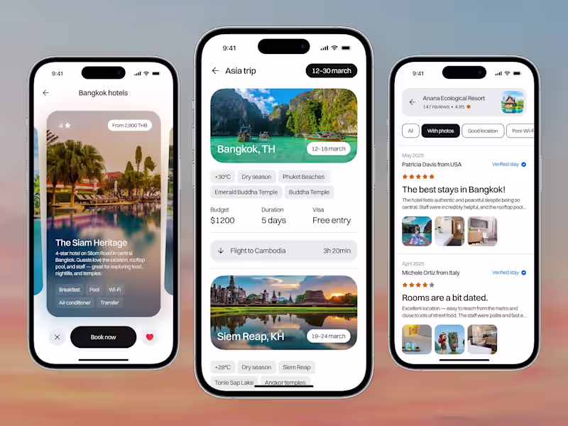 Cover image for Travel Planning Mobile App