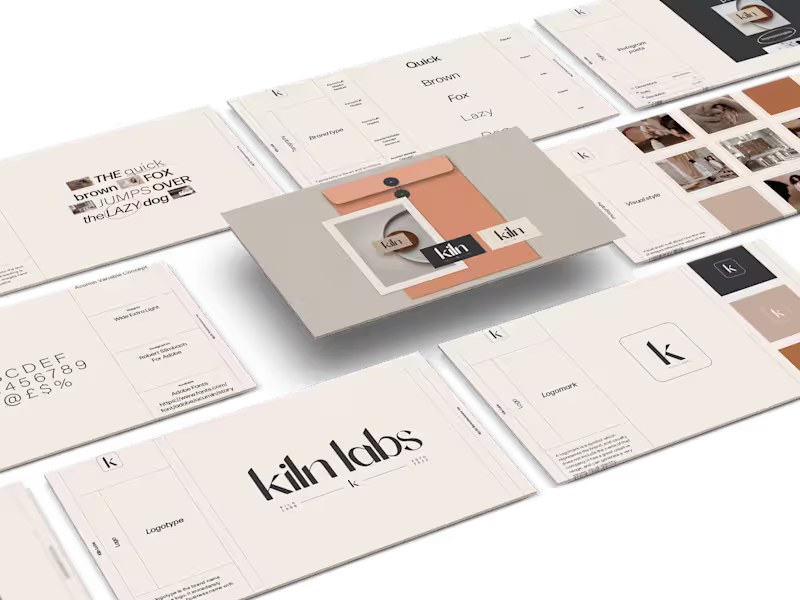 Cover image for Kiln Labs Brand Identity Design