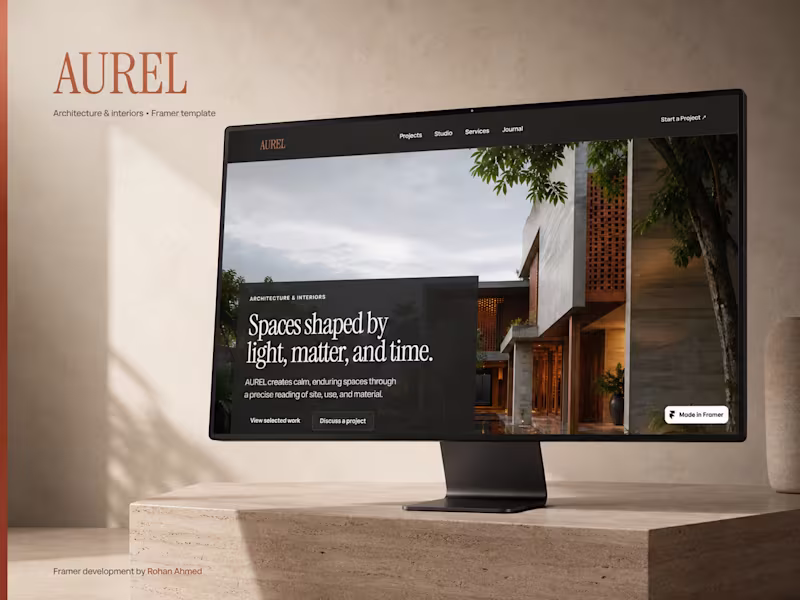 Cover image for Framer Business Website Design & Development