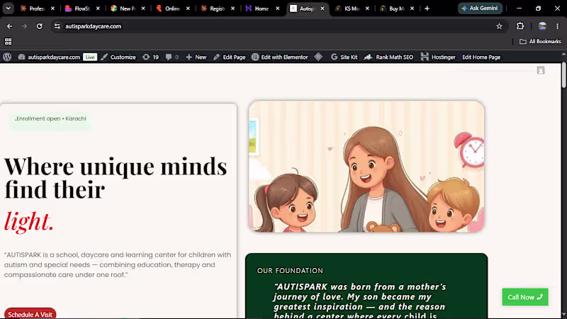 Cover image for This was an educational website
