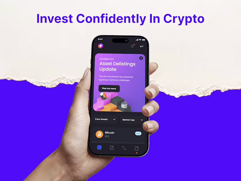 Cover image for Crypsera: Cryptocurrency Management App 