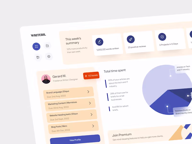 Cover image for Web app design