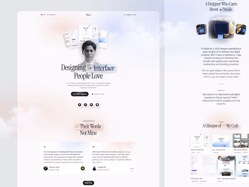 Cover image for Personal Website Portfolio
