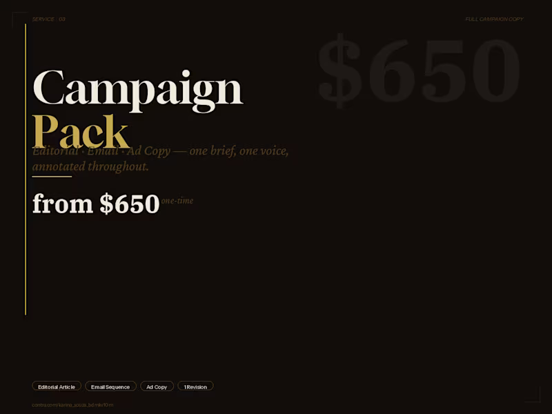 Cover image for Campaign Pack