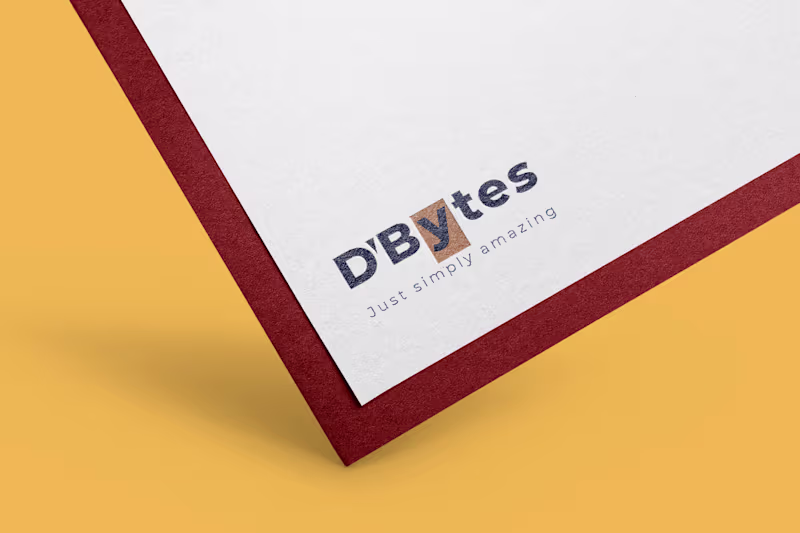 Cover image for Logo Design for D’Bytes Crypto Platform