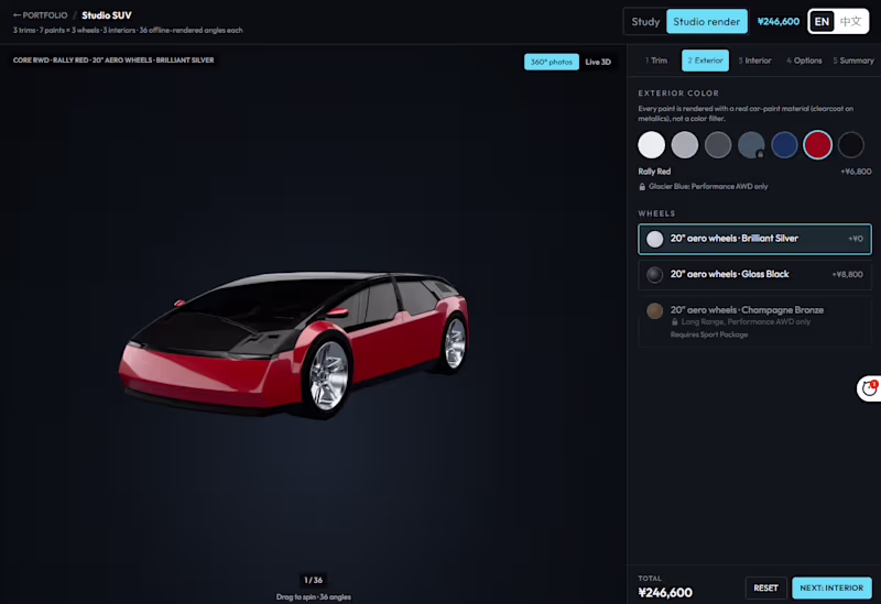 Cover image for 3D Product Configurator for Your Website (Three.js / React)
