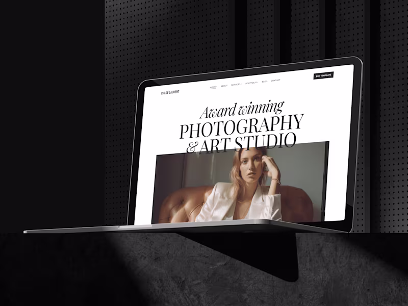 Cover image for Chloe Laurent : A Framer Fashion & Photography template 