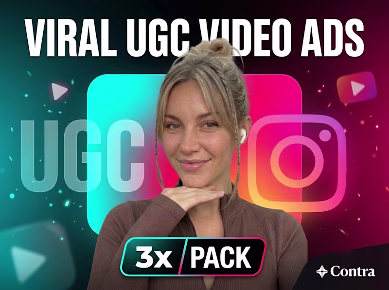 Cover image for 3 Viral-Ready TikTok / Reels Video Ads