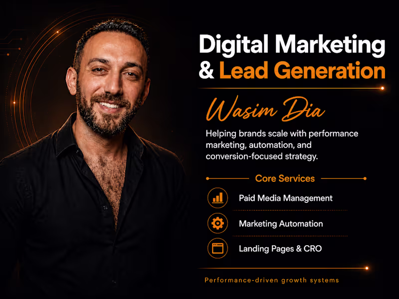 Cover image for Digital Marketing & Lead Generation
