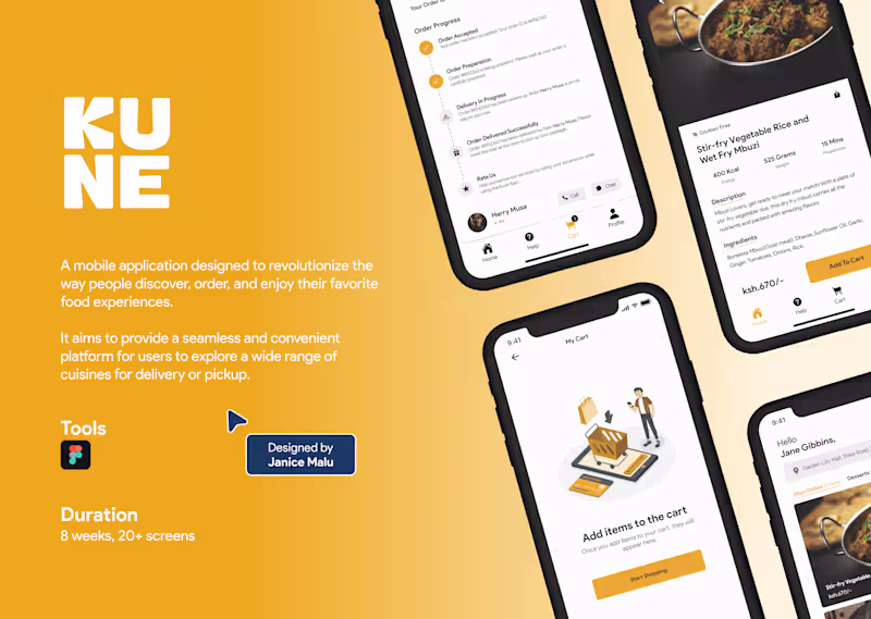 Cover image for Kune Foods: Food eCommerce & Delivery