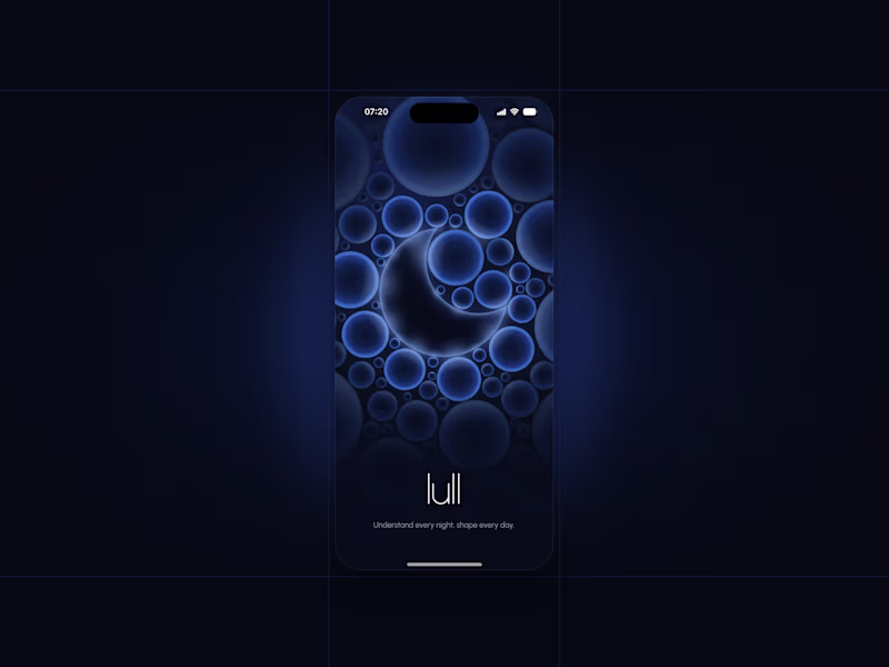 Cover image for Lull, first screen.
1 splash. 98