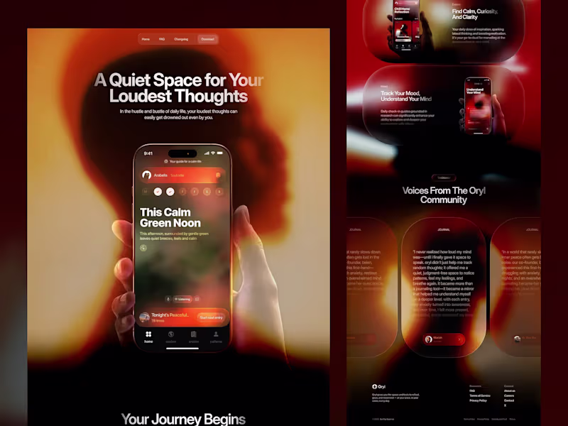 Cover image for AI Meets Journaling – Oryl
