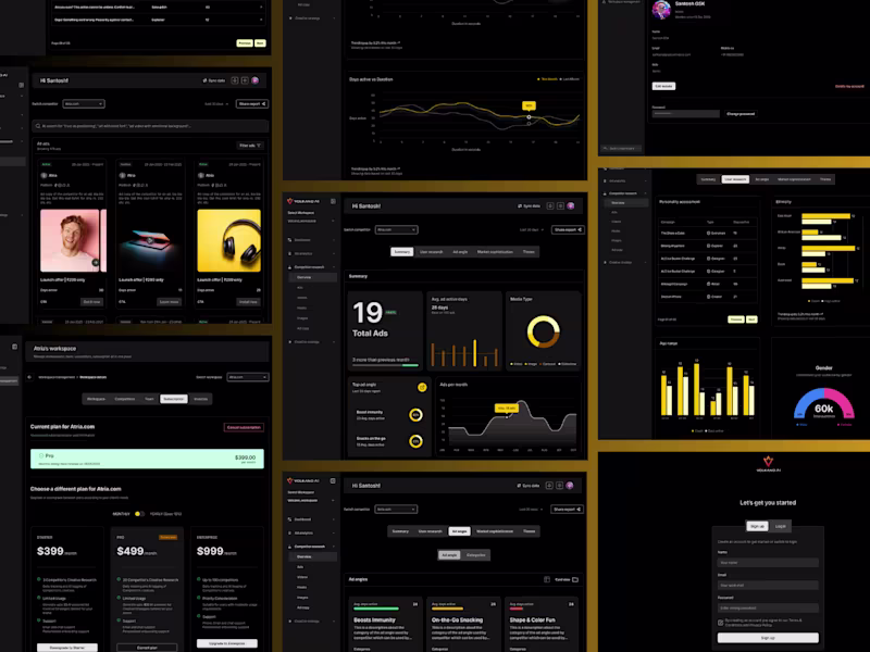 Cover image for Volkano AI | Enterprise Ad Intelligence Platform