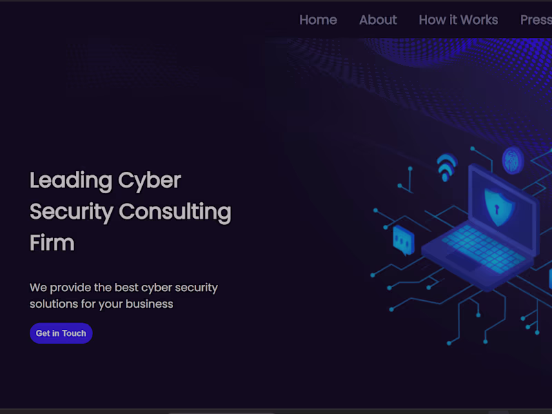 Cover image for Landing Page