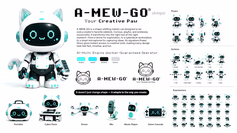 Cover image for A-MEW-GO® — Your Creative Paw.

Is