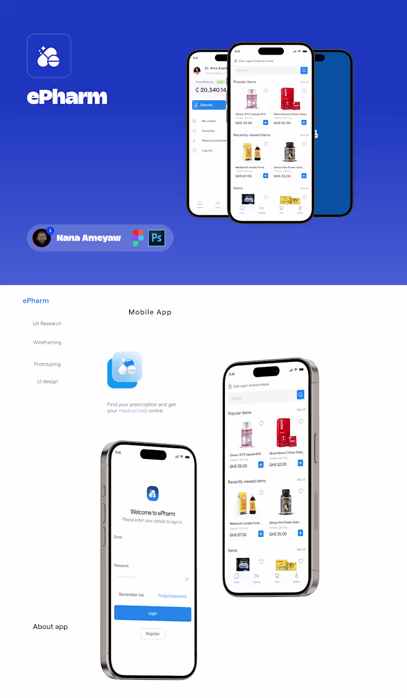 Cover image for ePharm Mobile App