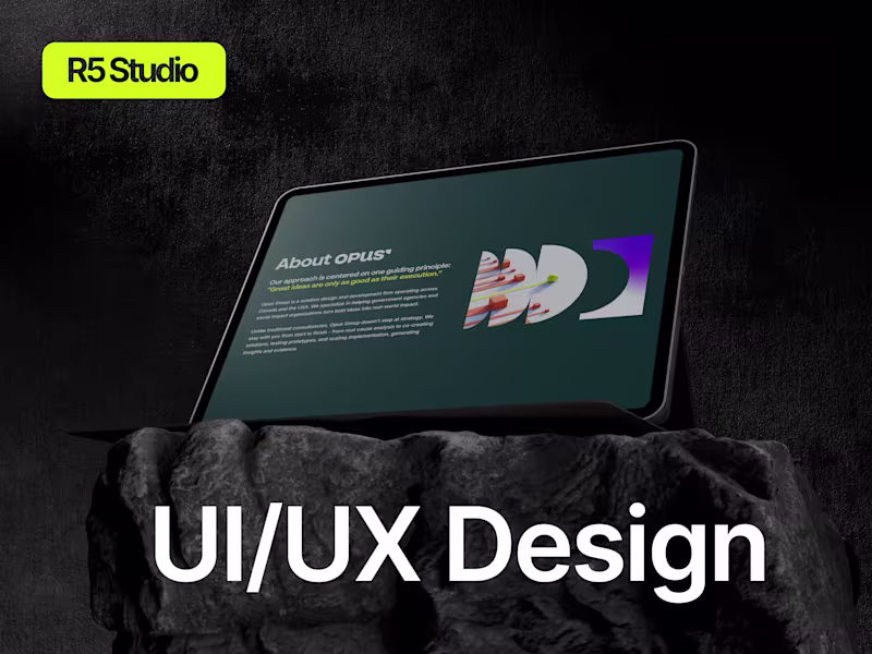 Cover image for Web design & development