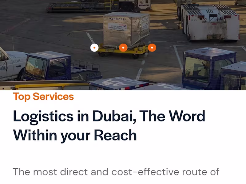 Cover image for Logistics in Dubai | Air & Ocean Freight Services | itsiso.com